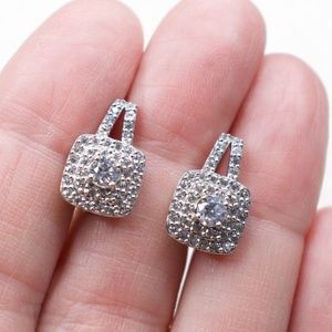 Sparkle Cubic Zirconia Earrings